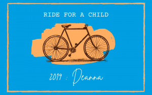 Ride for a child: The Mud and The Muck is riding for Deanna in 2019 PTC